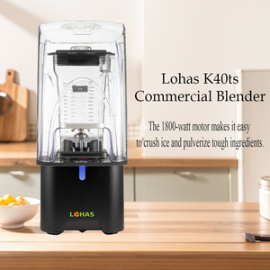 Licuadora Comercial Lohas de Alta Velocidad, Silenciosa, de Alta Potencia, Trituradora de Hielo, Exprimidor, Procesador de Alimentos Multifuncional - Product Image 3