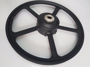 Jantes de vélo électrique de 20 pouces, roues de vélo à pneus larges, 5 rayons, alliage de magnésium, frein à disque - Product Image 4