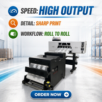 Vente flash - Imprimante DTF A1 Dual XP600/I1600/I3200 - Machine d'impression sur t-shirts