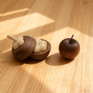 Difusor de Aroma de Madera de Nogal Negro, Ambientador de Arte Popular, con Logotipo Personalizado para Uso en Automóviles, Venta al Por Mayor - Product Image 3