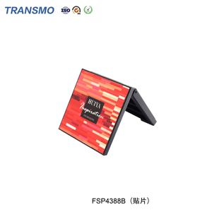 Palette de fards à paupières 4 couleurs, conteneur carré en plastique pour maquillage, palette de blush personnalisable - Product Image 3