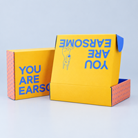 Boîte d'expédition en carton ondulé pour produits pour animaux de compagnie, impression couleur personnalisée, vente en gros, design aux couleurs vives