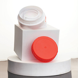 20L Couvercle universel PE pour huile <span class=keywords><strong>vin</strong></span> vinaigre soja-Rouge Blanc Bouchon à vis 65 Calibre Baril en plastique Pot d'huile universel Bouteille vierge - Product Image 4