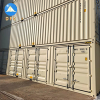 Conteneur maritime 40HC à porte latérale ouvrante, certifié ISO, personnalisable pour le chargement logistique de marchandises