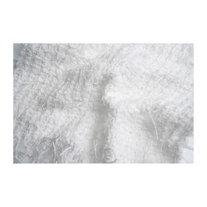 Tissu Tweed Fantaisie Coréen Haut de Gamme Blanc Transparent Maille Papillon Texture Hairy OEM & ODM Textile Tissé Personnalisé - Product Image 3