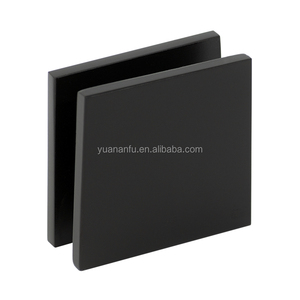 Bisagras ANFU de latón pulido de doble cara de <span class=keywords><strong>180</strong></span> <span class=keywords><strong>grados</strong></span>, las más vendidas, para puertas de ducha, con clip de fijación de <span class=keywords><strong>vidrio</strong></span>, carga máxima de 45 kg - Product Image 3