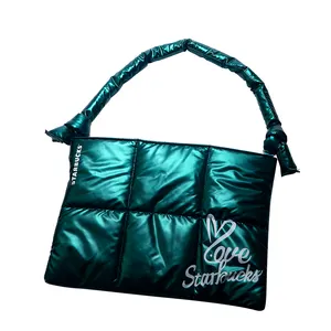 Eco Friendly Reusable Shopping Down Cotton Waterproof Tote Bag Wholesale Shopper Bags