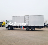 Prix de livraison usine 20 25 30 tonnes Camion fourgon utilitaire Howo 6x4 d'occasion 371 375 ch Sinotruk