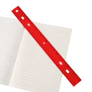 Nhà Máy Bán Buôn Bền 30Cm Rắn Màu Thước Nhựa Thẳng Cai Trị Cho Sinh Viên Thẳng Vẽ Đo Phổ - Product Image 6