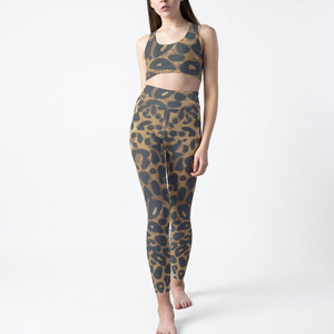 High Waist Thick Knitted Spandex/Nylon <b>Leggings</b> for Women & Men AND1 Decoration Gym & Fitness Pants - Product Image 1