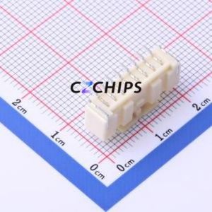 HC-PAE-8ALT Wire-to-Board Pin Header SMD,P=2mm Connector ( Pin Structure: 1x8P )( Pitch: 2mm )( Mounting Type: Vertical Mount ) - Product Image 2