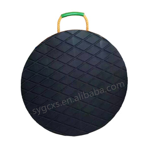 Uhmw-แผ่นโพลีเอทิลีนหนา24x24นิ้วหนา2นิ้วสำหรับปรับระดับเครนบนพื้นนุ่ม - Product Image 2