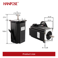 Kit de moteur pas à pas CNC 3 axes 57*100MM Nema23, moteur pas à pas 4 fils 1,8 degré 23HS10028 hybride bipolaire 2,6N.m avec driver TB6600