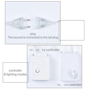 Đèn <span class=keywords><strong>LED</strong></span> Dây 10M 20M 30M 50M 100M Đèn Giáng Sinh Chống Thấm Nước Trong Nhà Ngoài Trời Cho Giáng Sinh Trang Trí Tiệc Cưới - Product Image 4