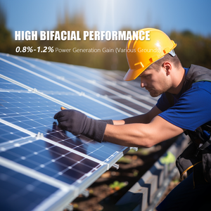 Panel Solar <span class=keywords><strong>JASOLAR</strong></span> de 580W 590W 600W de Media Celda, Módulo Fotovoltaico Topcon de Doble Vidrio para Uso Comercial y Agrícola en Exteriores - Product Image 4