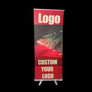 Banner Enrollable Portátil Plegable con Impresión de Logotipo Personalizado a Todo Color, 60x160, para Ferias Comerciales, Exposiciones y Publicidad - Product Image 1