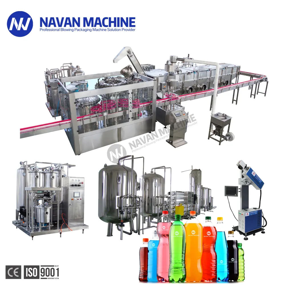 Small Carbonated Drink Filling Machine Beverage Filling Machinery Juice Making Machine Beverage Filling Line