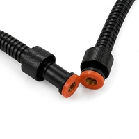 Usine OEM/ODM fournissant des flexibles de douche multifonctionnels personnalisés en acier inoxydable pour le nettoyage de la salle de bain