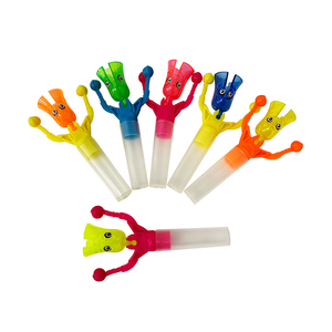 Caramella vuota giocattolo promozionale per bambini caramella 2g contenitore tubo dolce Dispenser con giocattoli sonaglio - Product Image 4