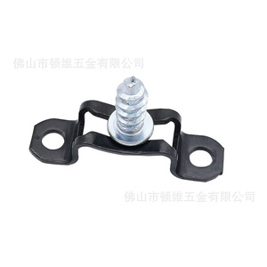 M Buckle Fastener 42mm Length Steel Concealed <b>Hardware</b> For <b>Wardrobe</b> Cabinet Furniture Support - Product Image 5