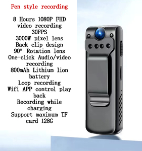 Wifi 1080P HD Cơ Thể Mặc Máy Ảnh Với 90 Xoay Ống Kính Năng Lượng Lưu Trữ Pin Hồng Ngoại Tầm Nhìn Ban Đêm Trở Lại Clip Hành Động Máy Ảnh - Product Image 4