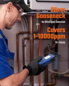 Prob ile gaz kaçak dedektörü tespit aralığı 0-10000 PPM Data3 türleri Alarm doğal gaz dedektörü propan metan endüstriyel ev - Product Image 3