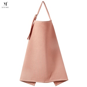 Haute qualité multi-fonction bébé allaitement intimité allaitement couvre coton bio nouveau-né bébé alimentation gaufre allaitement couverture - Product Image 2