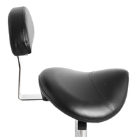Salon professionnel Vente en gros Équipement de spa Esthéticienne Selle Tabouret Cheval Selle Tabourets de bar avec dossier