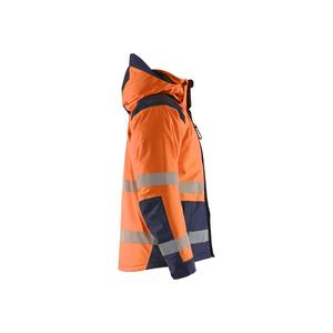 BLAKLADER - 445519875389XXXL <b>Hi</b>-<b>Vis</b> winter <b>jacket</b> <b>Orange</b>/Navy blue - EAN 7330509852910 <b>HI</b>-<b>VIS</b> WORKWEAR - Product Image 3
