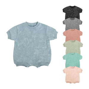 Ropa de Bebé de Fábrica, Tela Batik, Peleles para Bebés <span class=keywords><strong>Gorditos</strong></span>, Ropa de Manga Corta para Niños Pequeños - Product Image 1