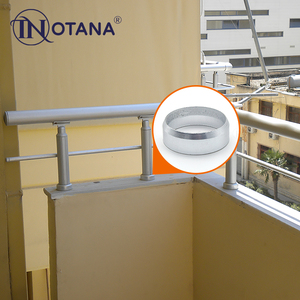 אלומיניום המעקות פרופילים מעקה אביזרי אלומיניום מעקה בטיחות מעקה מדרגות כיסוי אלומיניום סגסוגת אביזרי טור - Product Image 1