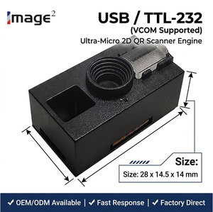 เครื่องพิมพ์แบบ all-in-one เกรดอุตสาหกรรม M3012F CODE128 <span class=keywords><strong>Han</strong></span> <span class=keywords><strong>Xin</strong></span> EAN13 QR โมดูลสแกนเนอร์อ่านบาร์โค้ด USB - Product Image 2