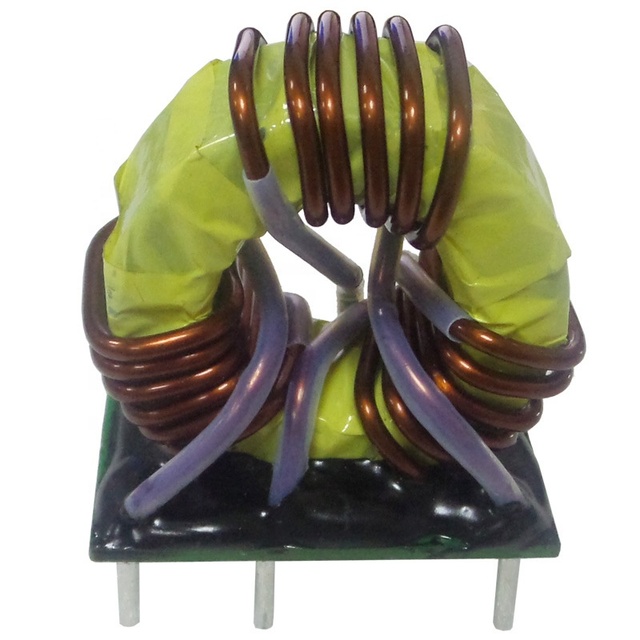 High Frequency Common Mode Chokes Three Phase Vertical Inductor