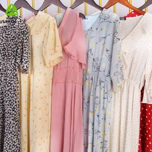 Vêtements d'occasion pour femmes Robes longues <span class=keywords><strong>Robe</strong></span> d'occasion Vente en gros Bale de vêtements d'occasion de la meilleure qualité VIP - Product Image 4