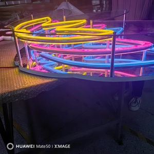 Panneaux de canal miroir infini 3D LED personnalisés bandes LED intérieures/extérieures parcs écoles hôpitaux enseigne au néon parcs écoles hôpitaux - Product Image 5