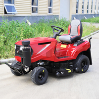 Tondeuse autoportée à rayon de braquage zéro avec siège à suspension, machine de coupe d'herbe commerciale pour jardin, conduite fluide