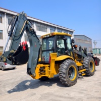 Ensemble de grande valeur : Mini-chargeuse-pelleteuse 4x4 avec accessoires, Tracteur agricole chargeuse-pelleteuse conforme EPA