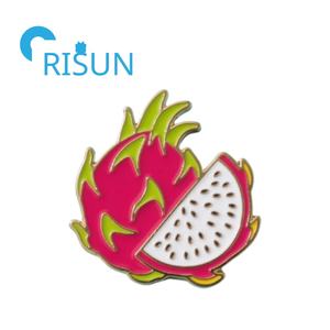 Fábrica barata lindo <span class=keywords><strong>Cactus</strong></span> frutas esmalte pines broches Dragonfruit Pin Metal personalizado dragón fruta <span class=keywords><strong>Pitaya</strong></span> esmalte solapa Pin insignia - Product Image 6