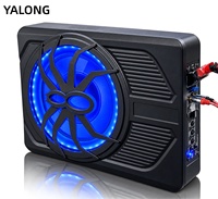 Subwoofer 10 pouces pour voiture, ultra-plat, sous le siège, 800W, basses puissantes, panier en fer, design OEM
