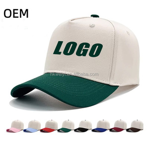 Gorras de Béisbol Personalizadas con Logotipo, 5 Paneles, Dos Tonos, 100% Algodón, Estructuradas, Estilo A-Frame, Gorras Deportivas al por Mayor, Gorras Trucker Occidentales, OEM ODM - Product Image 1