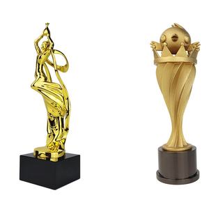 Escultura de Estatua de Metal dorado de hada bailarina Antigua China al por mayor, decoración del hogar, artesanías de Metal, regalos de recuerdo a precio de fábrica - Product Image 1