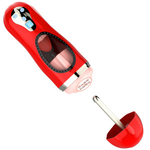 Automático lambendo língua masturbador adulto sexo brinquedo masculino aquecimento garganta profunda inteligente masturbação copo - Product Image 4