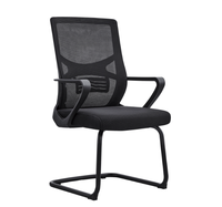 Chaise moderne de formation du personnel rafraîchissante et extensible Conception d'arc en maille simple personnalisable pour le bureau ou le ménage pour les réunions