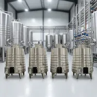 Cuve de Fermentation en Acier Inoxydable pour la Production de Vin Rouge 5000L – Équipement de Production Industrielle