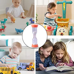 Trang Trí Đồng Hồ Cát Cát Reloj Arena 1 Minuto Logo Trên Giờ Thủy Tinh Một Phút Trò Chơi Cát Hẹn Giờ - Product Image 6