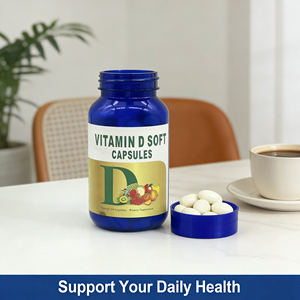 Viên nang bổ sung canxi <span class=keywords><strong>vitamin</strong></span> D nhãn hiệu riêng, thực phẩm bổ sung chăm sóc sức khỏe, viên nang mềm <span class=keywords><strong>vitamin</strong></span> D - Product Image 1