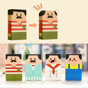 Gommes en forme de vieil homme amusantes et créatives de haute qualité – Fournitures de papeterie essentielles pour la rentrée des classes - Product Image 4