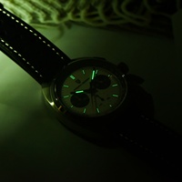 Montre chronographe de luxe pour homme PAGANI Design, style rétro sport, acier inoxydable, cadran panda 2024, quartz, verre saphir, 10 bars d'étanchéité