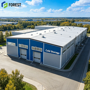 Refrigerated Warehouse Building Professional Grade Beverage Chiller Prefabricated <b>Metal</b> Fast Installation - Product Image 1