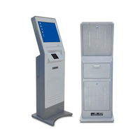 Kiosque de paiement et d'information en libre-service à écran tactile couleur 19 pouces avec système d'exploitation Android, terminal publicitaire sur pied et fonction SDK
